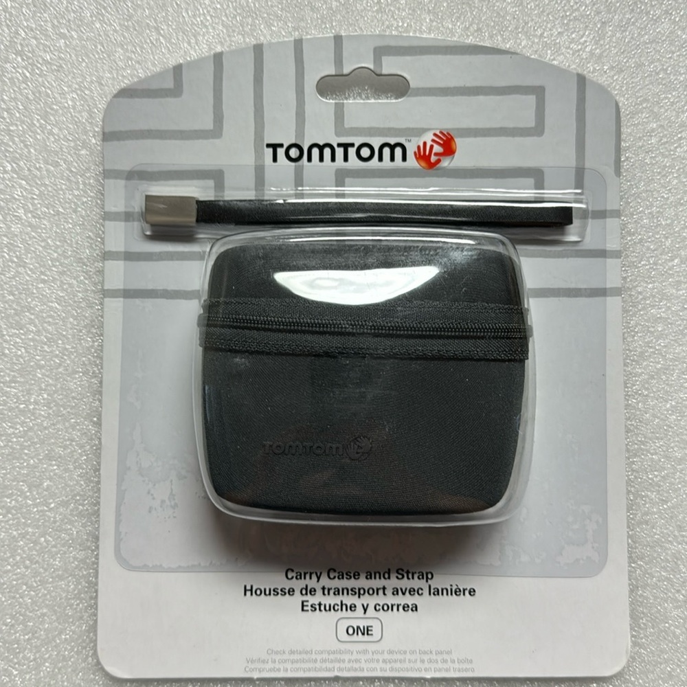 TomTom Carry Case and Wrist Strap for the ONE GPS Device - Brand New!!